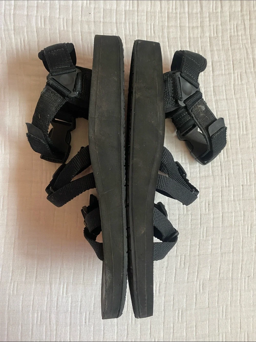 TEVA Black Multi-Strap Adventure Sandals